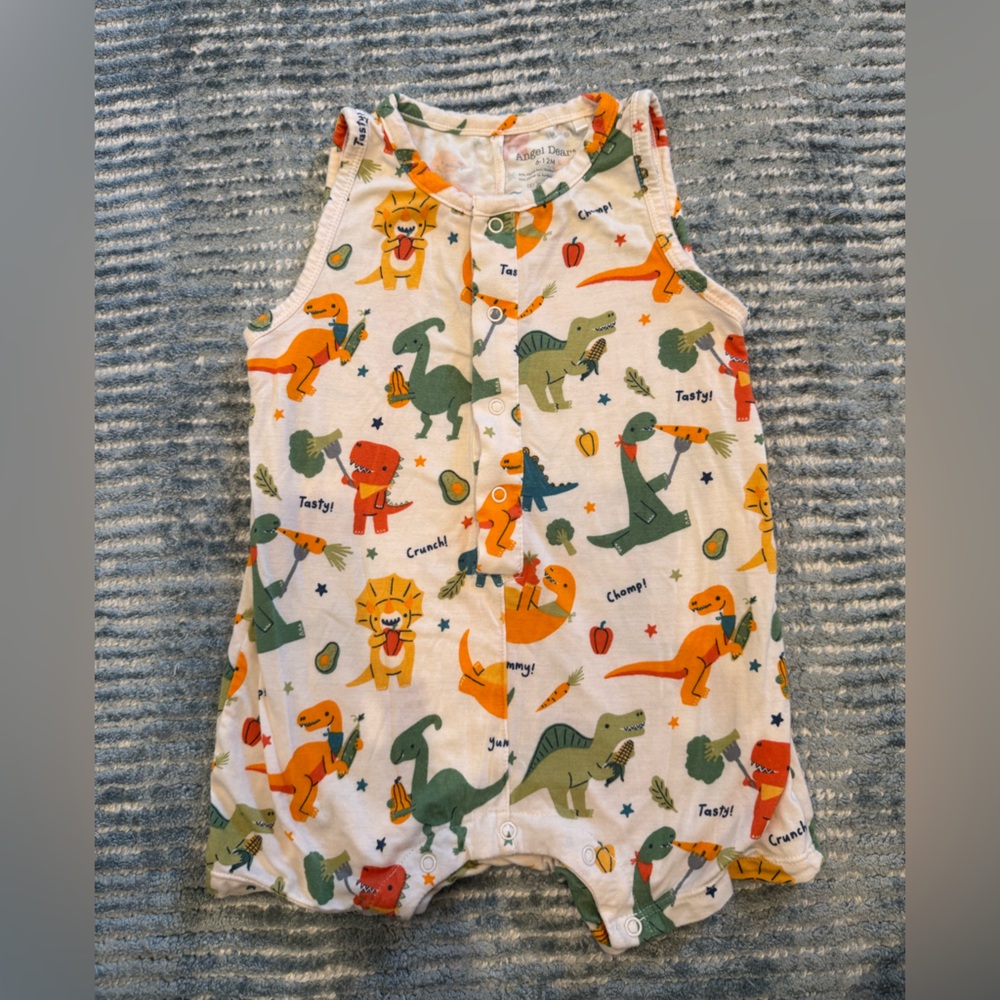 Angel Dear Colorful Dinosaur Baby Outfit